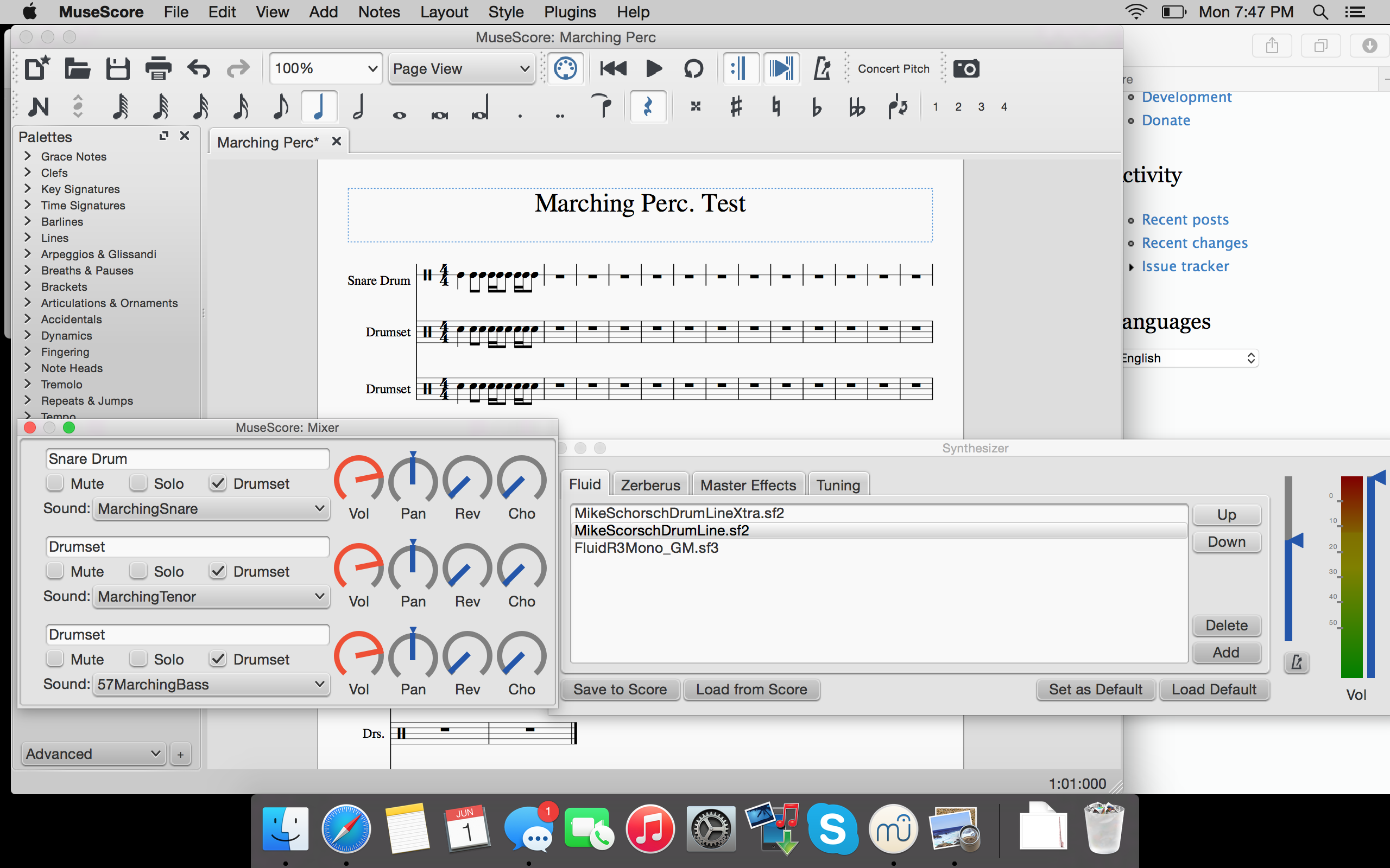 Musescore In 10 Easy Steps Part 9 Drum Parts Youtube